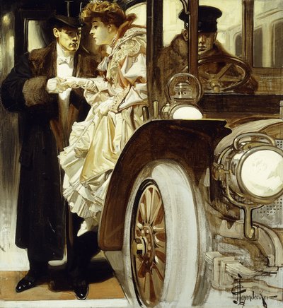 Hizmetinizde by Joseph Christian Leyendecker