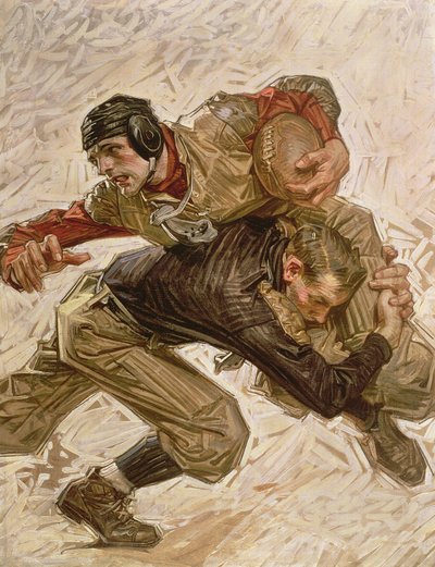 Futbolcular by Joseph Christian Leyendecker
