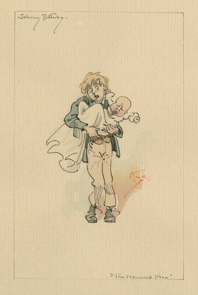 Johnny Tellerby - Perili Adam ve Hayaletin Pazarlığı, c.1920