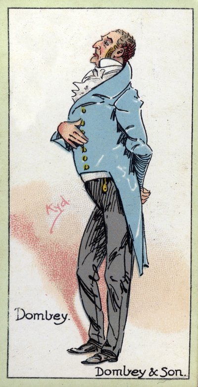 Bay Dombey, 'Dombey und Son'dan, Charles Dickens, 1923 by Joseph Clayton Clarke