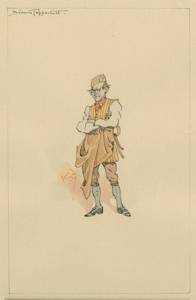 Simon Tappertit, c.1920