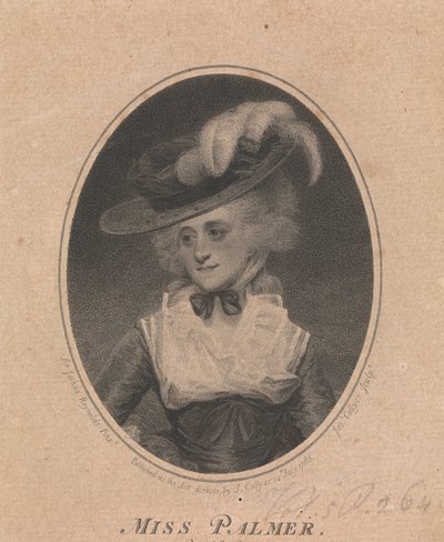 Bayan Mary Palmer by Joseph Collyer