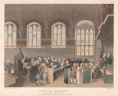 Chancery Mahkemesi, Lincoln's Inn Hall by Joseph Constantine Stadler