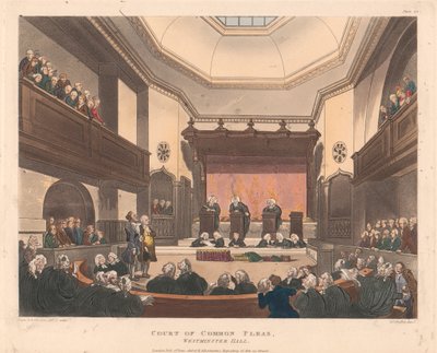 Medeni Hukuk Mahkemesi, Westminster Hall by Joseph Constantine Stadler