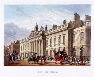 Doğu Hindistan Evi, Londra, 1836 by Joseph Constantine Stadler