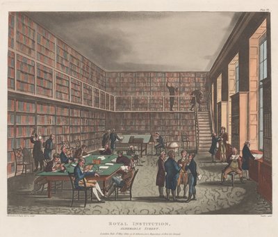 Kraliyet Kurumu, Albemarle Caddesi, 1 Mayıs 1809., 1 Mayıs 1809. by Joseph Constantine Stadler