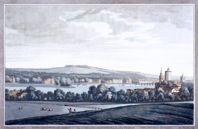 Battersea'deki Thames Nehri, Londra, 1795 by Joseph Constantine Stadler
