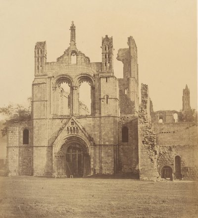 Kirkstall Manastırı. Batı