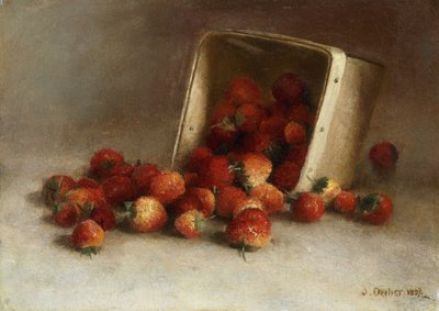 Çilek Kutusu, 1897 by Joseph Decker