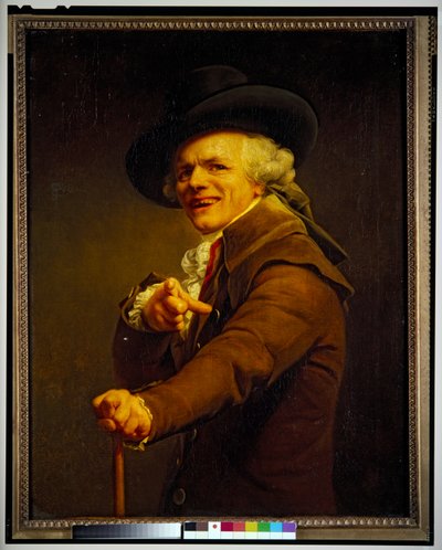 Mocking#39;de otoportre, tarihsiz (tuval) by Joseph Ducreux