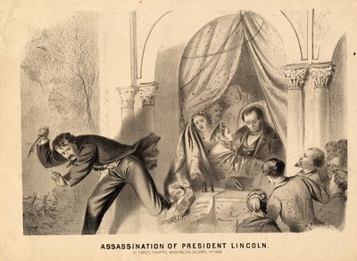Başkan Lincoln Suikastı, 1865 by Joseph E. Baker