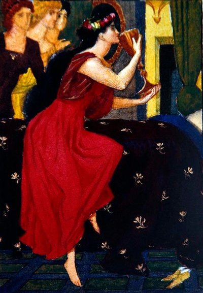 Sigismonda veya Gismonda, bir çalışma by Joseph Edward Southall