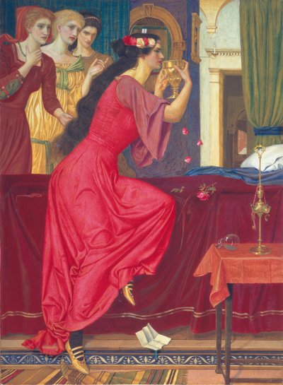 Sigismunda Zehir İçiyor, 1897 by Joseph Edward Southall