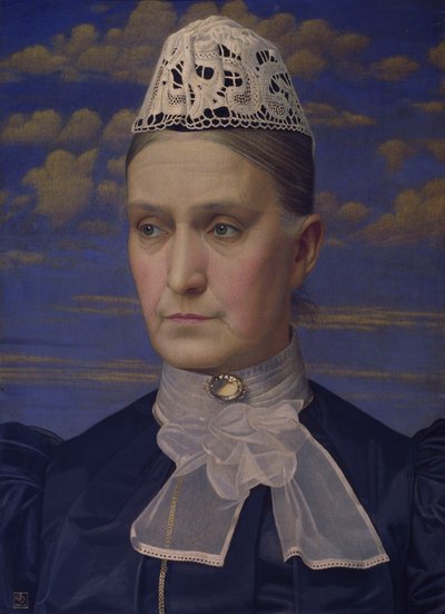 Sanatçının Annesi, 1902 by Joseph Edward Southall