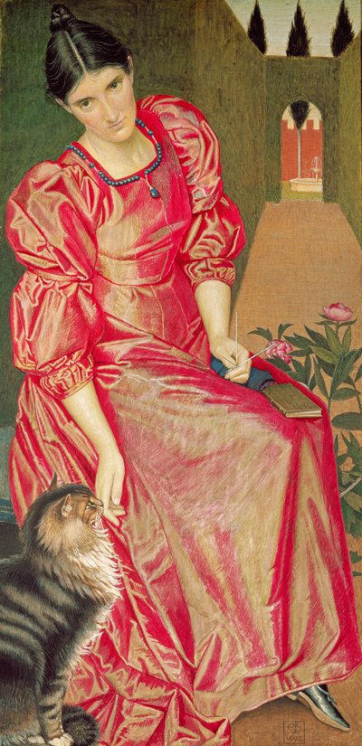 Kapalı Bahçe, 1898 (wc) by Joseph Edward Southall