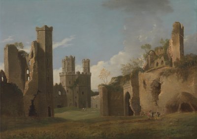 Caernarvon Kalesi by Joseph Farington