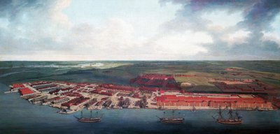 Chatham tersanesi (İngiltere), coğrafi konumu sayesinde Chatham, 17. yüzyılda İngiliz Kraliyet Donanması