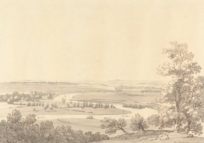 Thames Nehri üzerinde Cookham, Berkshire by Joseph Farington