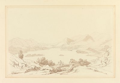 Derwent Gölü Gölü Genel Görünümü by Joseph Farington