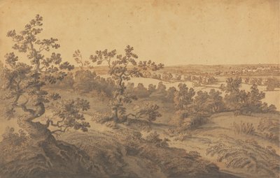 Windsor'un görünümü by Joseph Farington