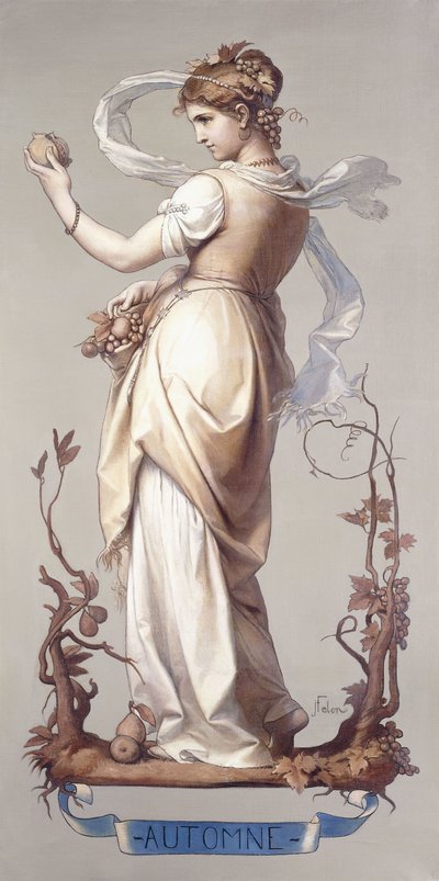 Dört Mevsim - Sonbahar, 1873-74 by Joseph Felon