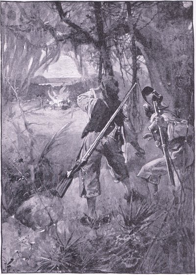 Bütün kulübeleri ve ev eşyaları yanıyor (lito) by Joseph Finnemore