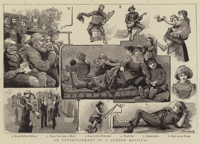 Londra Hastanesinde Bir Eğlence by Joseph Finnemore