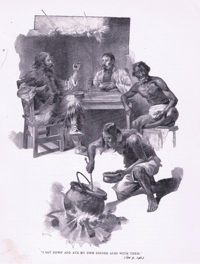 Onlarla oturdum ve akşam yemeğimi yedim (lito) by Joseph Finnemore