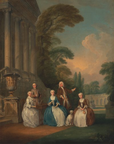 Bir Ailenin Portresi by Joseph Francis Nollekens