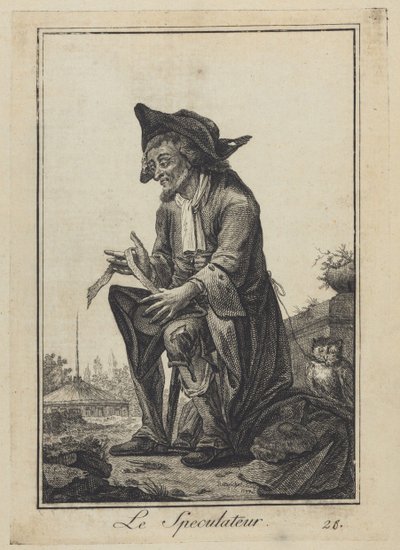 Le Speculateur Spekülatör, 1784 by Joseph Franz Goez von