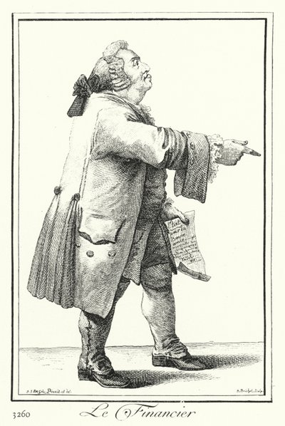 Finansör (gravür) by Joseph Franz von (after) Goez