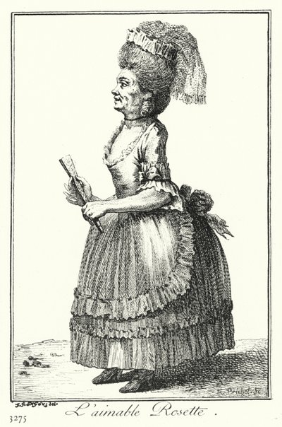 Güzel Rozet (gravür) by Joseph Franz von (after) Goez