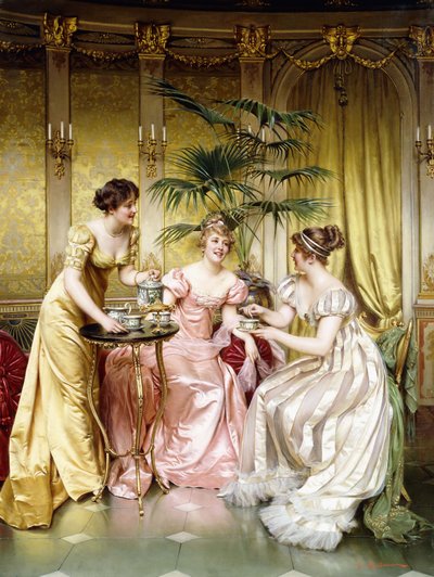 Çay için üç, by Joseph Frederick Charles Soulacroix