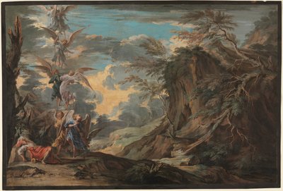 Jacobs Rüyası, c. 1720. by Joseph Goupy