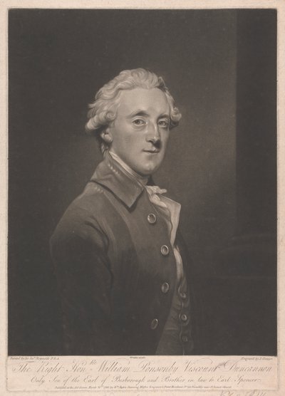 Frederick Ponsonby, Vikont Duncannon, Bessborough'nun 3. Kontu by Joseph Grozer
