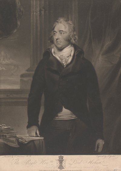 Lord Robert Hobart, Buckinghamshire'ın 4. Kontu by Joseph Grozer