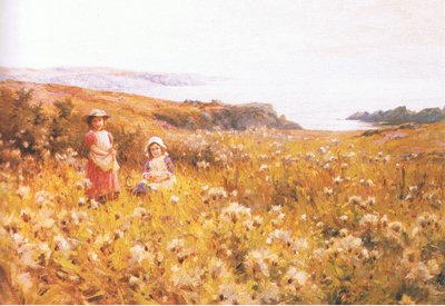 Bilinmeyen bir dergi veya kitap kaynağından düğünçiçekleri toplamak by Joseph Harold Swanwick