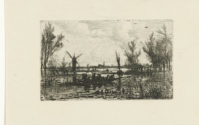 Nehir manzarası by Joseph Hartogensis