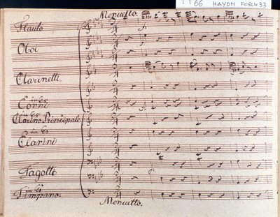 J Haydn tarafından B bemol majör Senfoni 66