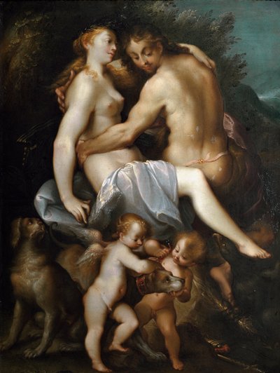 Adonis ve Venüs Tablosu, Joseph Heintz tarafından Yaşlı olarak adlandırıldı by Joseph Heintz