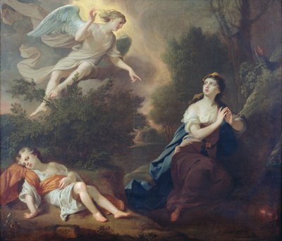 ಹಗರ್ ಮತ್ತು ಇಸ್ಮಾಯೆಲ್, 1746 ಟರ್ಕ್ by Joseph Highmore