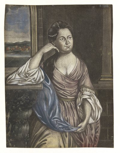 Martha Washington, pub. 1776 by Joseph Hiller