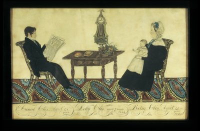 Bay ve Bayan Daniel Otis ve Çocukları by Joseph Hilliard Davis