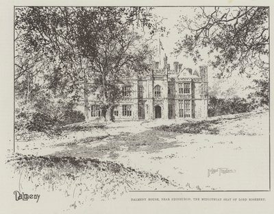 Dalmeny Evi, Edinburgh yakınlarında, Lord Rosebery