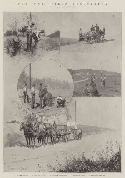 Savaş, Saha Telgrafı by Joseph Holland Tringham