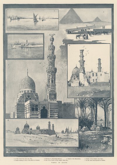 ಈಜಿಪ್ಟ್ ಟರ್ಕಿಯಲ್ಲಿನ ವೀಕ್ಷಣೆಗಳು by Joseph Holland Tringham