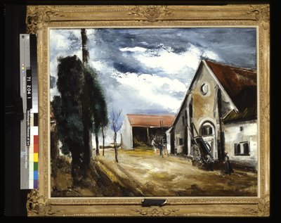 Çiftlik bahçesi (tuval üzerine yağlıboya) by Joseph Jacob Plenck
