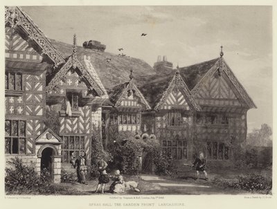 Speke Hall, Bahçe Önü, Lancashire by Joseph Josiah Dodd