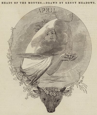 Ayların Başları by Joseph Kenny Meadows