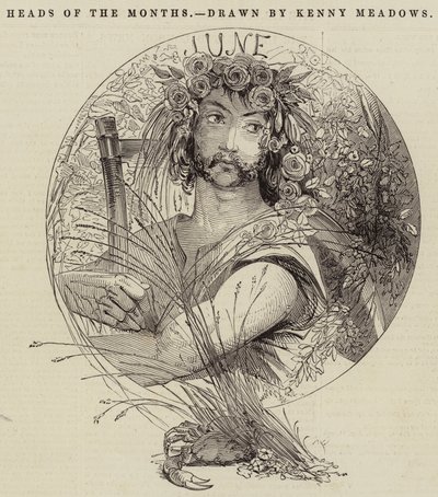 Ayların Başları by Joseph Kenny Meadows